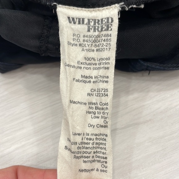 Aritzia Wilfred Free Beatriz Black Romper - Picture 11 of 11